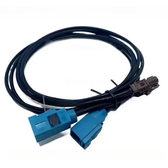 2Pin Mini  F Female Connector To Female  Z Automotive Cable Assembly