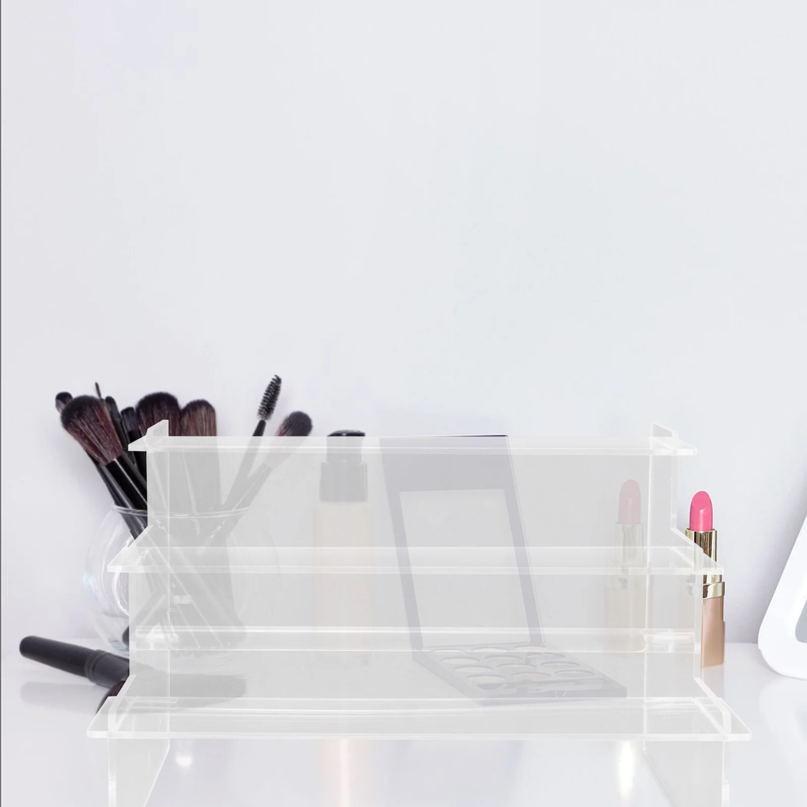 

Acrylic Display Stand Table Top Figurines Stands Retail Rack Cupcake Figures Showcase