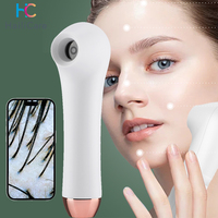 Wireless Dermatoscope Scalp Facial Skin Analyzer Machine 1000X Skin Magnifier Scalp Diagnostic Machine Wifi Microscope Skin Test