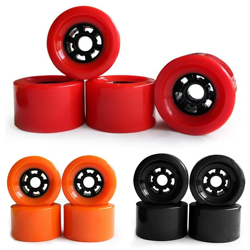 NEW-Arrival DIY 83Mm Skateboard Wheel For SHR78A PU Wheels Soft Resistant Longboard Wheels