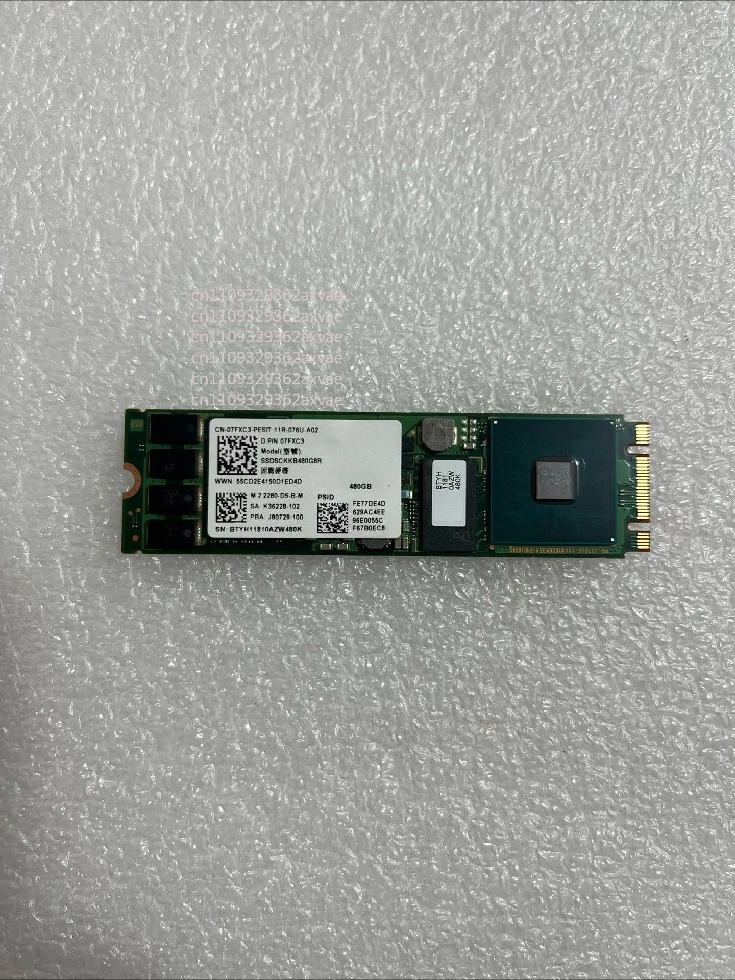 For Dell 480GB M.2 SATA SSD PCI‑E Solid State Drive 7FXC3 WCP9P 07FXC3 0WCP9PServer Hard Disk
