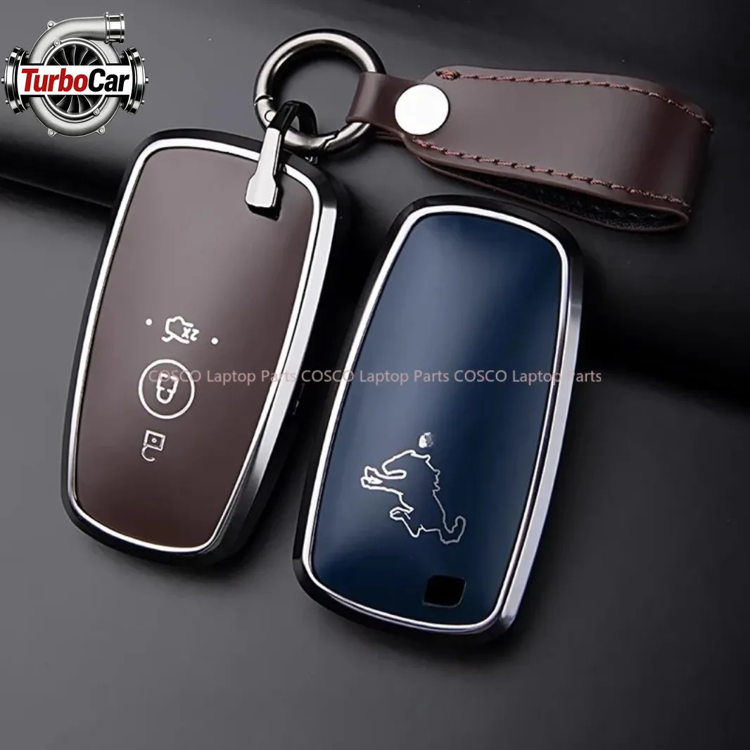 

For 2024 Ford Bronco Key Fob Cover Protector Case For Big Bend Badlands Wildtrak High Desert Models