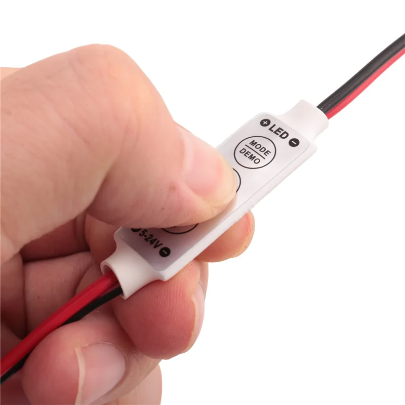 

ABBY-10X LED Dimmer 12A 12V-24V For LED Strips Monochrome Controller