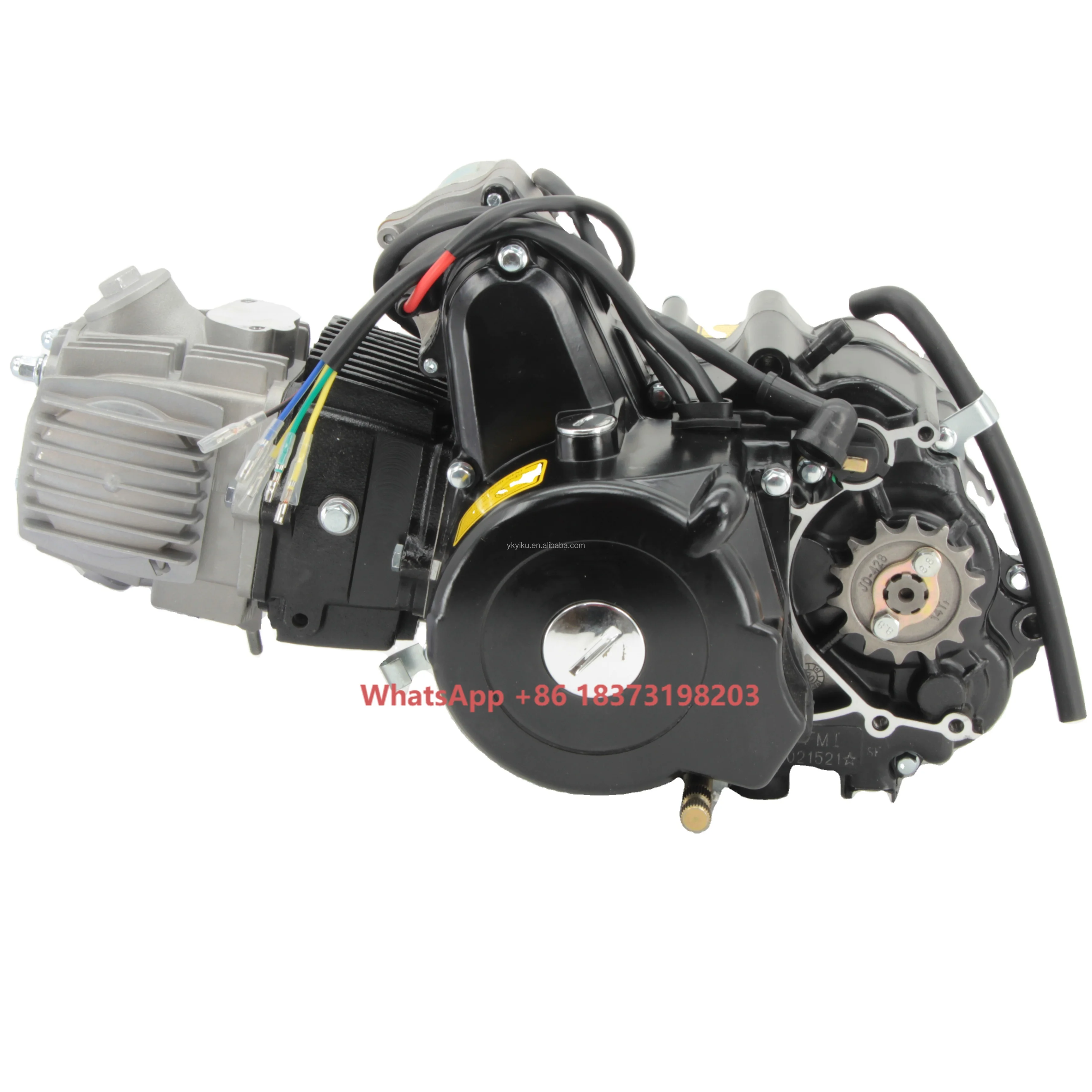 Chinese High Quality air Cooled Single Cylinder 110cc Motorcycle Engine Assembly 4 Strokes