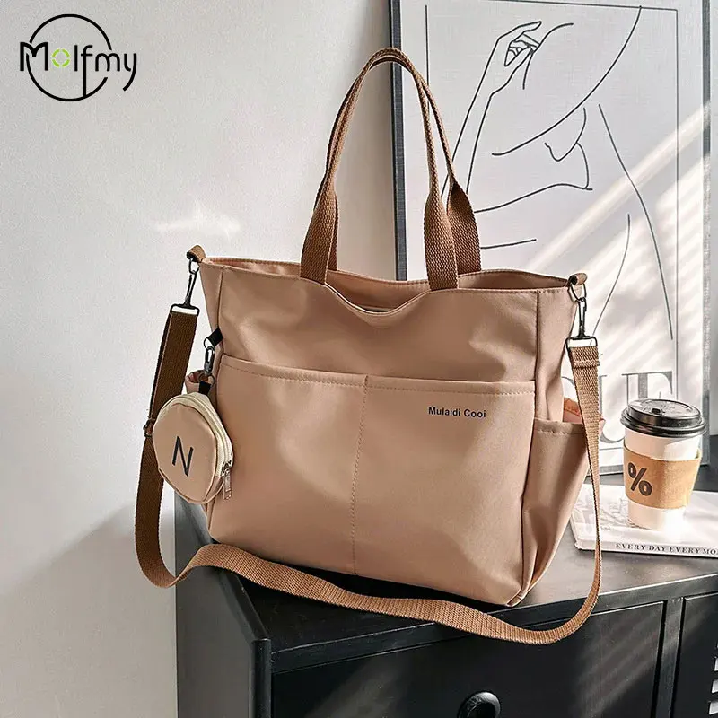 Waterproofed Women\'s Handbag Shoulder Crossbody Bags Oxford Tote Bag for Student Ladies Female Handbag Bolsa Bolsas Para Mujeres