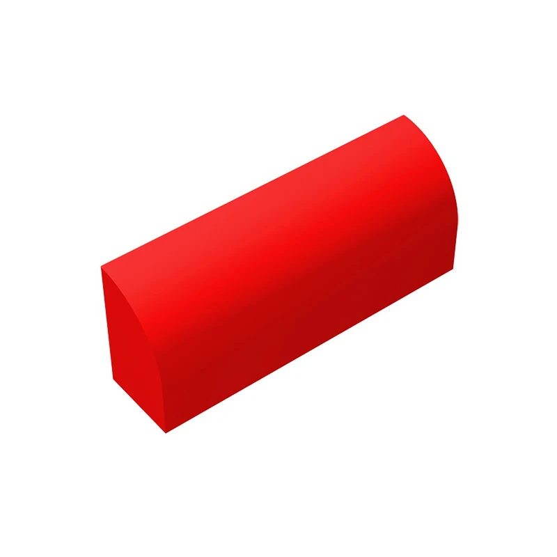 MOC PARTS GDS-863 Slope, Curved 1 x 4x1 1/3 compatible with lego 10314 6191 children\'s toys Assembles Building Blocks Technical