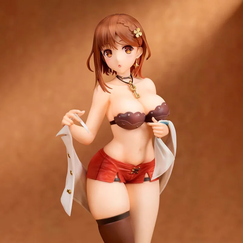 22cm Atelier Ryza Reisalin Stout Beautiful Girl Game Girl Figures Models Statue Models Boys Collectible Ornament Doll Toys Gifts