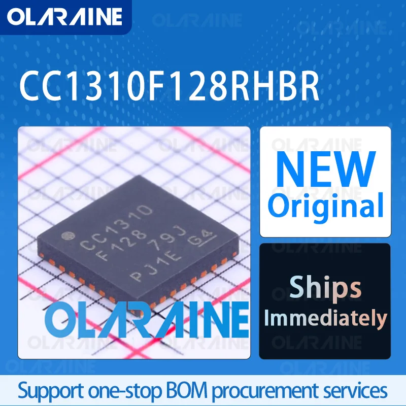 1/5/10Pcs CC1310F128RHBR VQFN-32 original ic chip RF Microcontrollers - RoHS Core  Cortex M3 Voltage -3.8 V