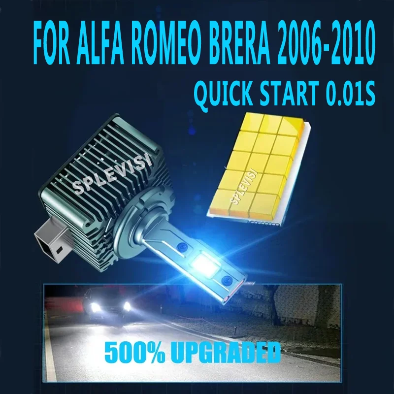 

Copper alloy body Focused beam D1S/66144 LED Headlights for Car Truck SUV Van For Alfa Romeo Brera 2006 2007 2008 2009 2010