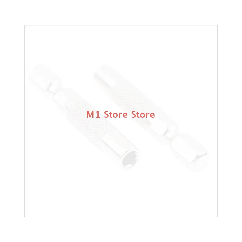 2pcs Hex Shank 6.35mm To 4mm Insert Bit Adapter Electric Screwdriver Socket Holder Micro Bit Adapter Magnetic Holder Tools