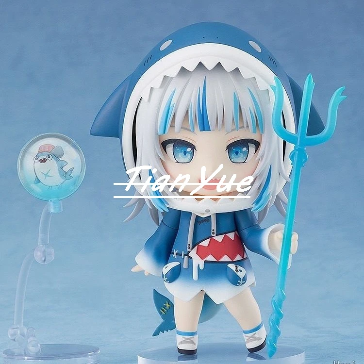 Аниме Gawr Gura 1688 милая Hololive Girl шарнирная фигурка модель игрушки Рождественский подарок 10 см