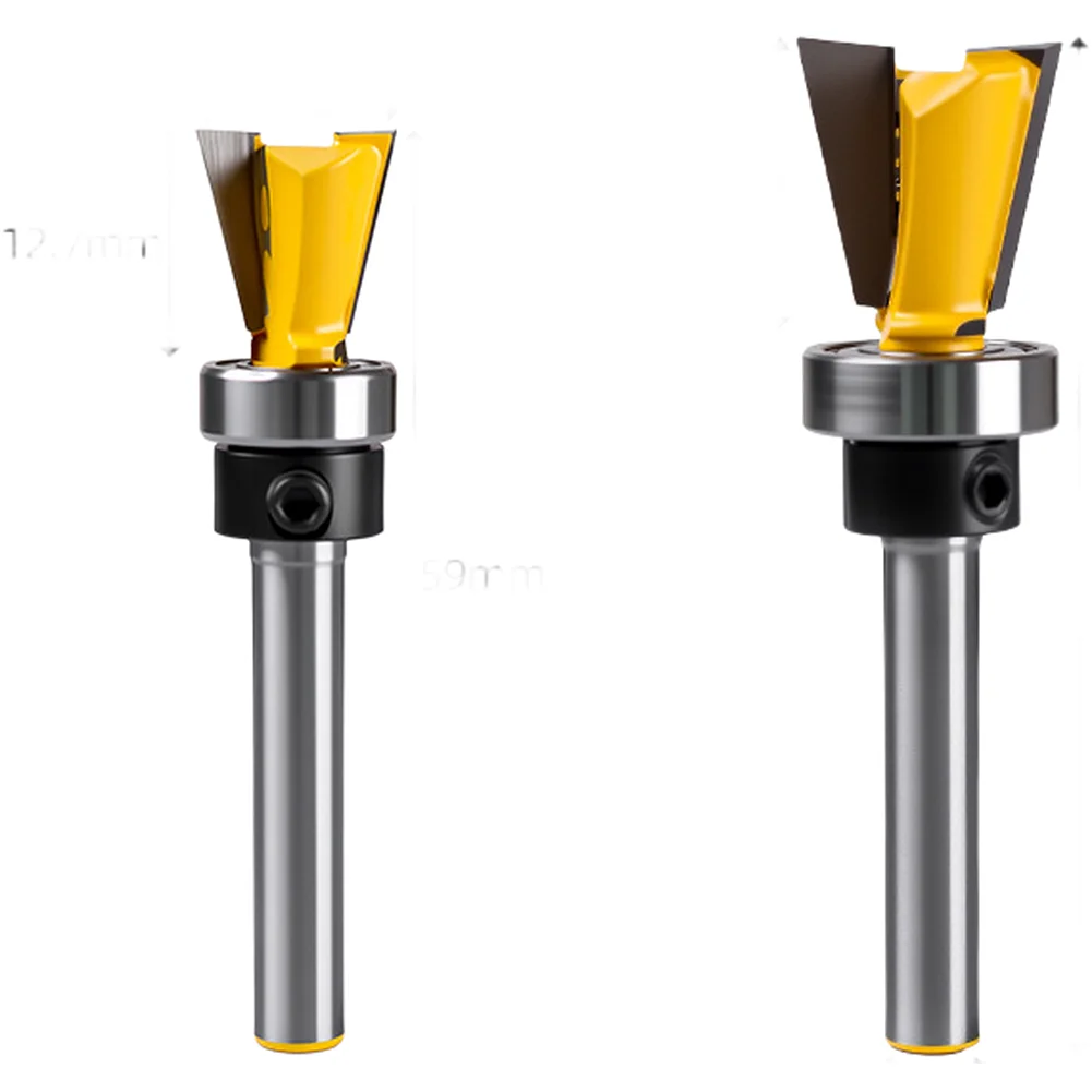 Woodworking Router Bit High Steel Bearing Rabbet For For Edge Trimming Grooving Shaping MDF Plywood Laminated Board Tool