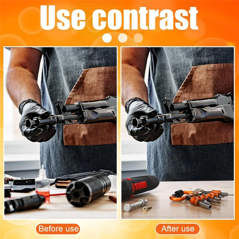 A53Q-24Pcs 1/4in bit titular mosquetão hex haste chave de fenda liberação bits titular barra de extensão à mão, design de mudança rápida