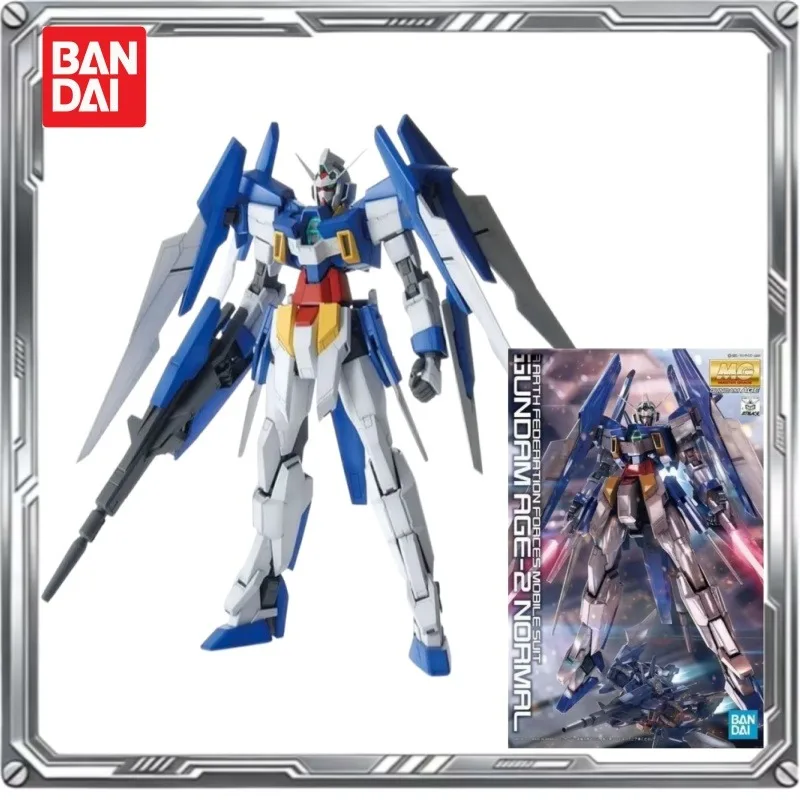 

Оригинальная сборная модель Bandai MG 1/100 MG158 AGE-2 GUNDAM AGE-2 NORMAL, полноподвижная фигурка из аниме, игрушка-подарок для детей, в упаковке.