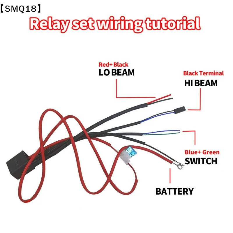 Motorcycle Headlight Dimming Wire Harness Stable Performance For HID Xenon Lens Control Modification For Various Models【SMQ】