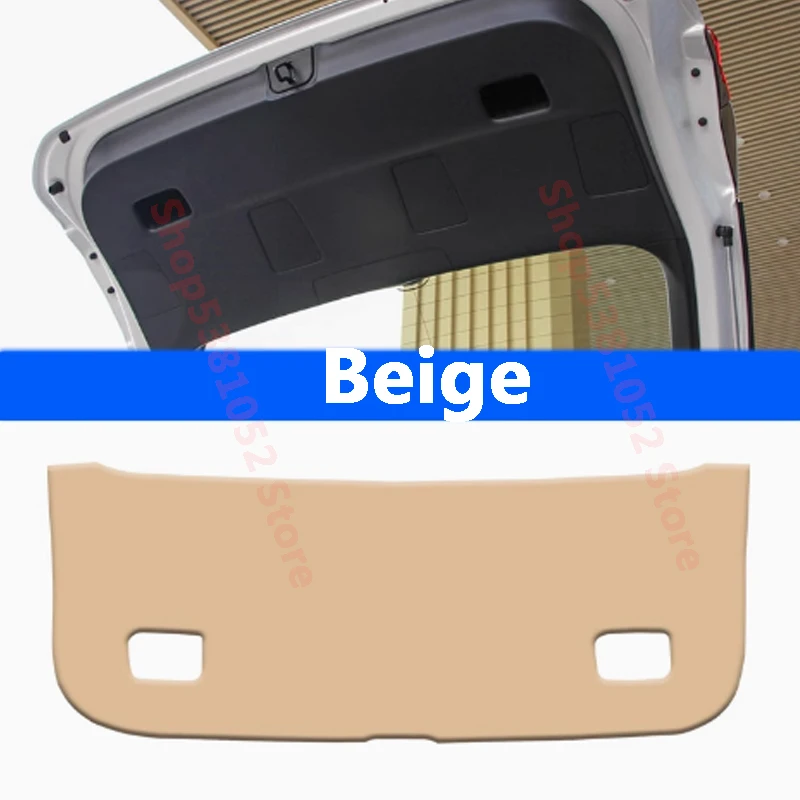 for Lexus CT200h CT 200 200h 2011-2019 Car Rear Trunk Protective Pad Mat Leather Tailgate Cover Sticker Accessories