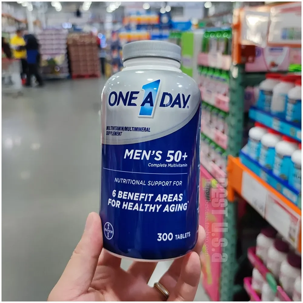 One A Day Multivitamin Men's 50+ Multivitamin 300 Tablets