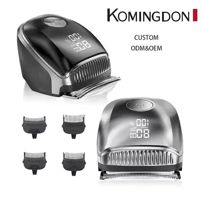 Youpin Komingdon Pro مجموعة قص الشعر الذاتي مشابك الشعر المتقلب للرجال المتاحة الحد مشط ماكينة تشذيب الحلاق USB قابلة للشحن