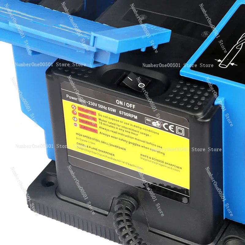 65W Electric Multifunctional Knife Scissor Drill Sharpener Power Tool Bench Grinder for Home Kitchen Sharpening
