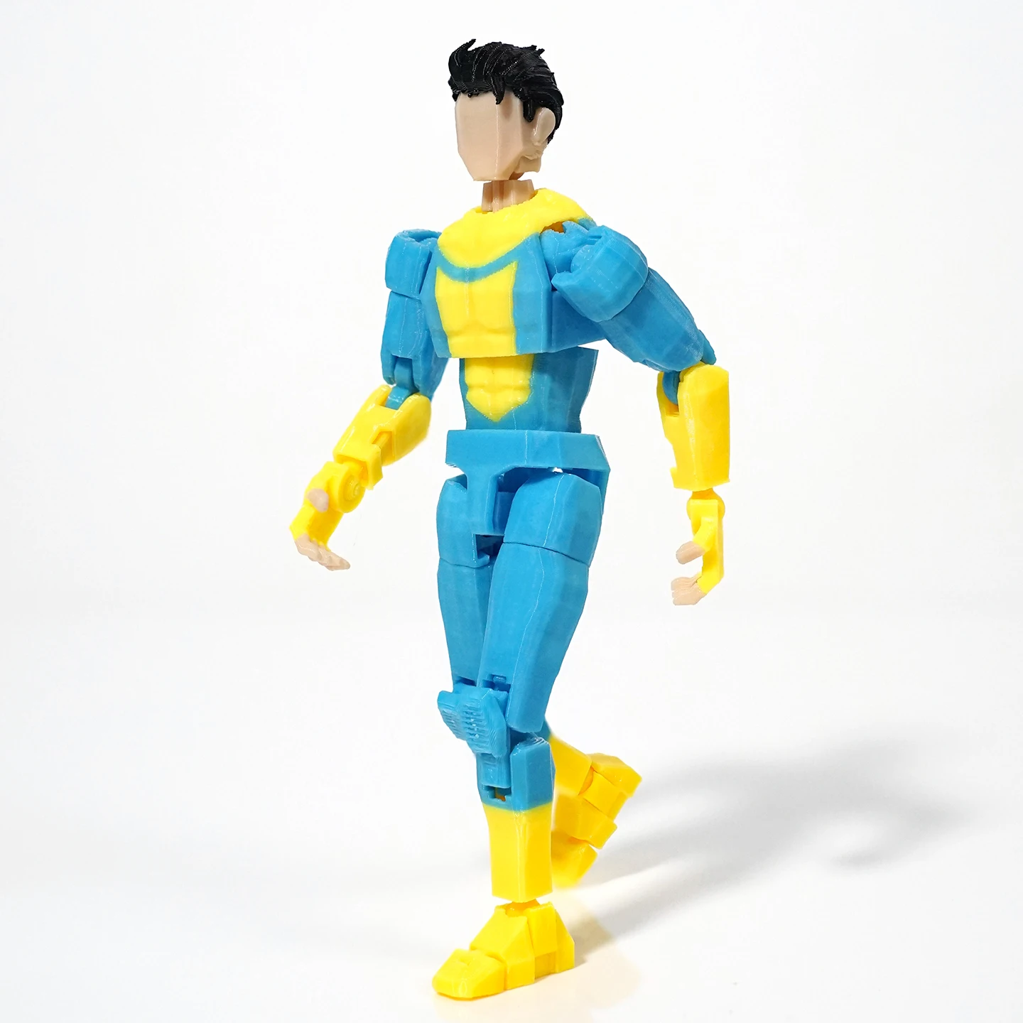 

3D-печатные фигурки Invincible Light Color Mark: Аниме-модели, 13 супергероев, многосуставные игрушки-модели Lucky Dummy, подарок