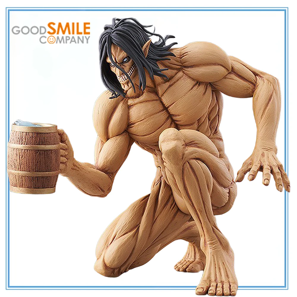

100% Original in Stock GOOD SMILE COMPANY POP UP PARADE Shingeki No Kyojin Eren Yeager Anime Figure Collection Series