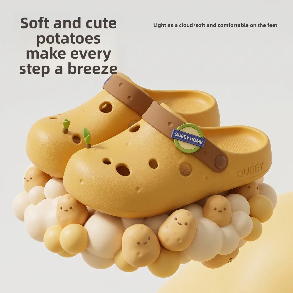 

Unisex Adjustable Strap EVA Clogs Soft Cushion Breathable Non Slip Fashion Outdoor Beach Walking Cave Shoes EU35-45