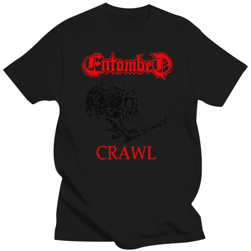 Entombed Crawl Death Nihilist Unleashed Asphyx Dismember Retro Unisex T Shirt Birthday Gift Tee Shirt