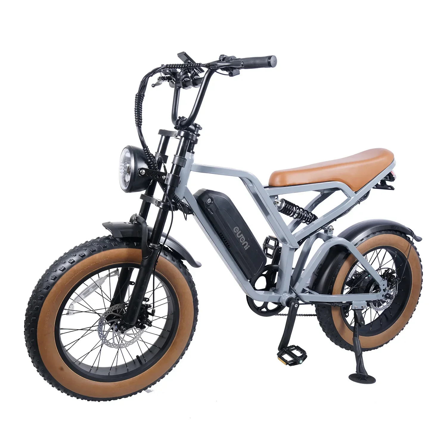 Electric bike, retro car, snowmobile, fat tire car, fat tire car, bicycle