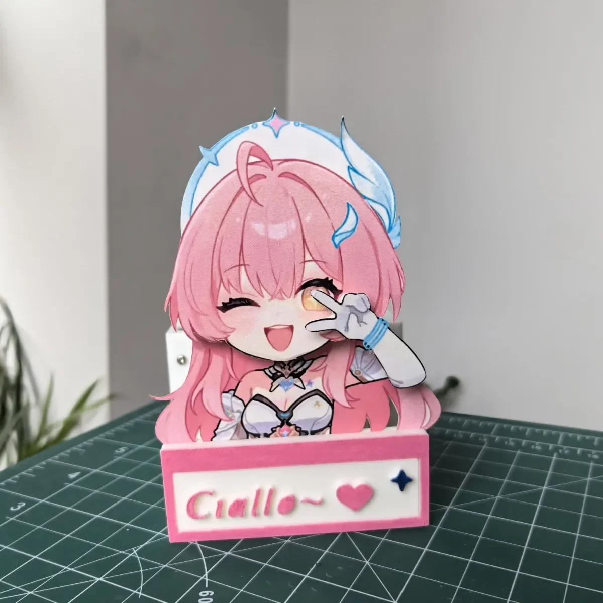 

Anime Wuthering Waves Aemeath Cosplay 3D Printing movable Garage Kits Cartoon Figurine Model Ornament Accessories Birthday Gift