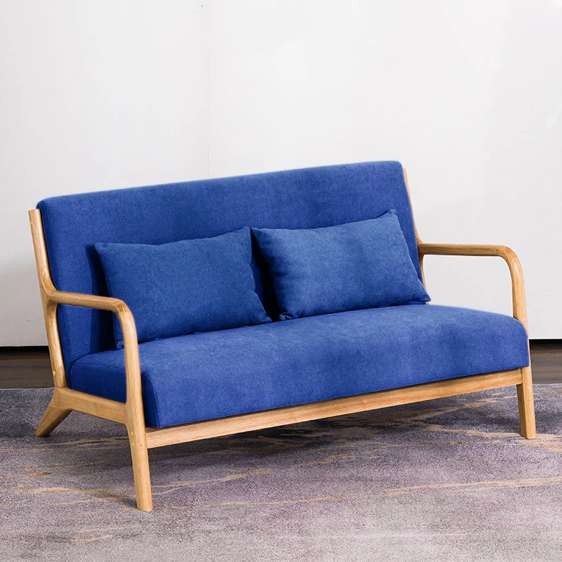 Formwell, w połowie xix wieku, w Loveseat, tapicerowane drewniane salon krzesło akcent w/guma drewno, ładny wzór 2-siedzenia ramię Sofa Couc