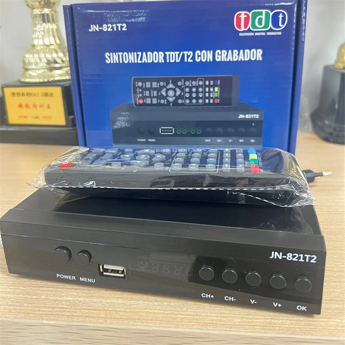 Новейший цифровой декордер DVB T2 Hevc/H265 AC3, 10-битный код, TDT-тюнер 265, цифровая ТВ-приставка, вилка европейского стандарта