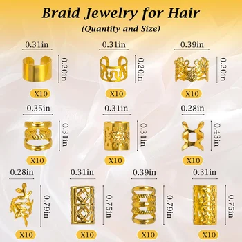 8 最佳銷售 金色髮夾 - №4