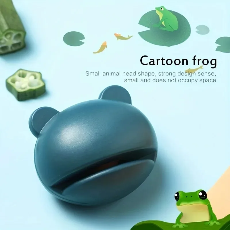Sharpener Kitchen Household Kitchen Knife Blade Outdoor Mini Portable Multifunction Sharpening Stone Cartoon Ear Frog Shaped