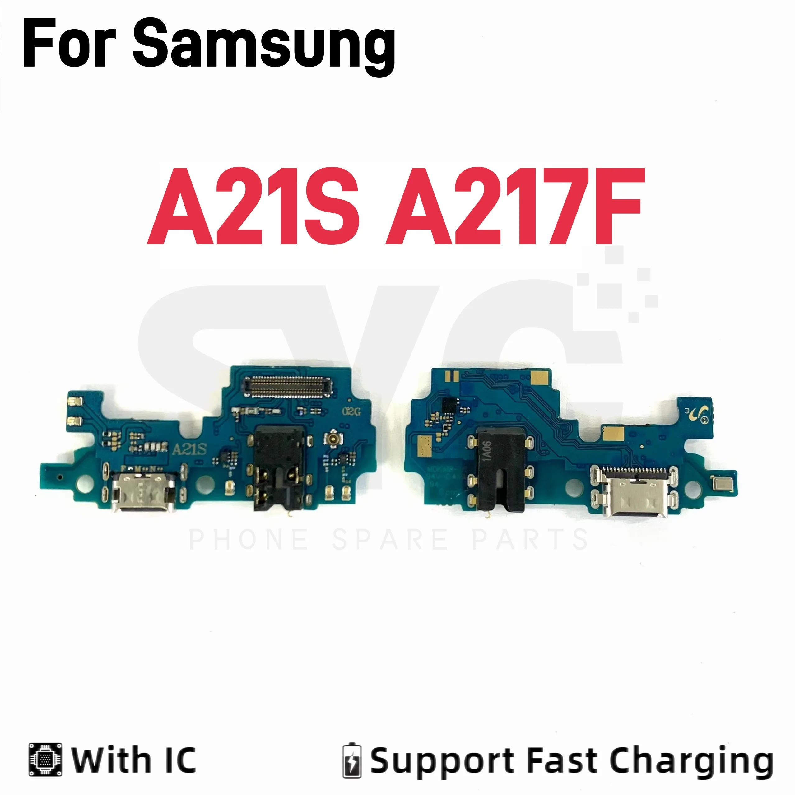 

SYC хорошее качество с IC USB-портом, разъем для зарядного устройства, док-станция, зарядная плата, гибкий кабель для Samsung A21 A21S A215F A217F