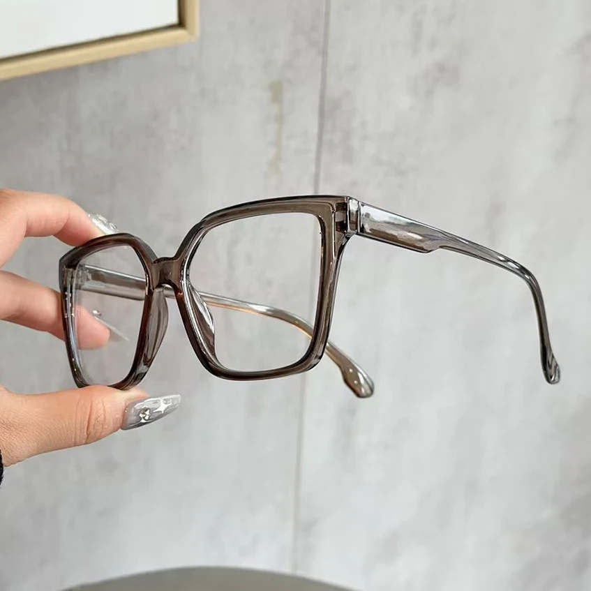 Neue Vintage-Computerbrille, quadratischer PC-Brillenrahmen für Damen und Herren, Anti-Blaulicht-Rechteckbrille, optische Brille, Blaulichtfilter-Brille