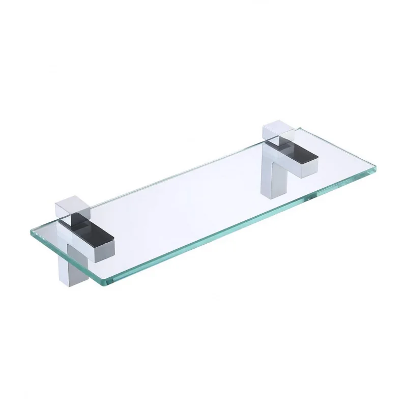 

Custom.19.6 inch rectangular glass 8mm thick tempered glass sheet, bathroom shelf