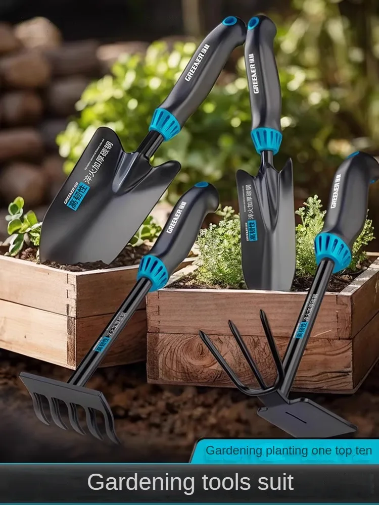 Tools: small shovel, planting flowers, vegetables, flowers, weeding, artifact three-piece set