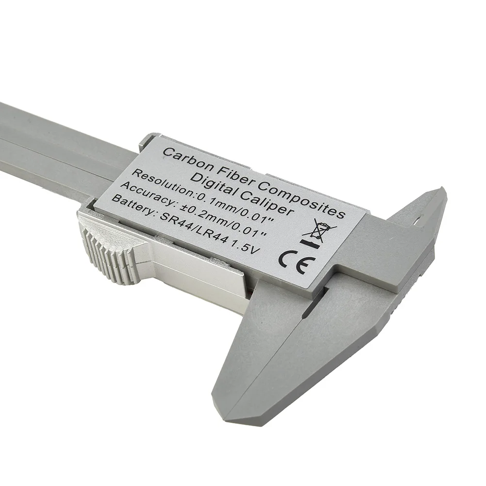 1* Ruler Electronic Caliper 0 ~150mm/0~6 Inches Gauge LCD ON/OFF Vernier 0 ~150mm/0~6 inches 0.1mm/0.01inch 1pc