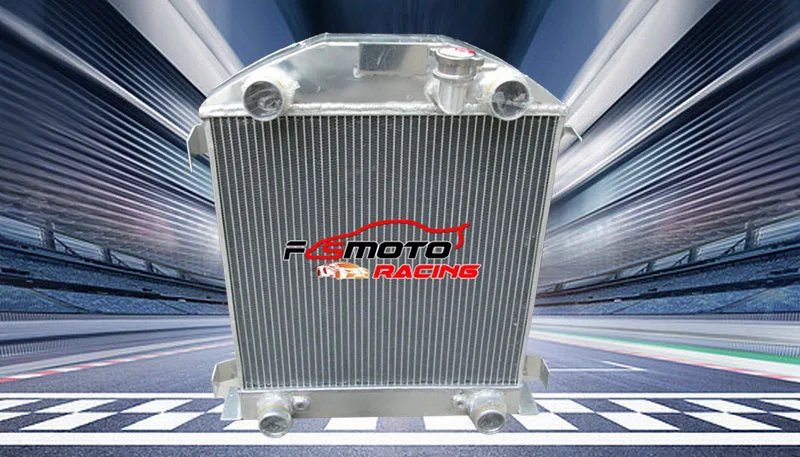 Aluminum radiator FOR FORD Model A W/FLATHEAD ENGINE 1928 1929 28 29