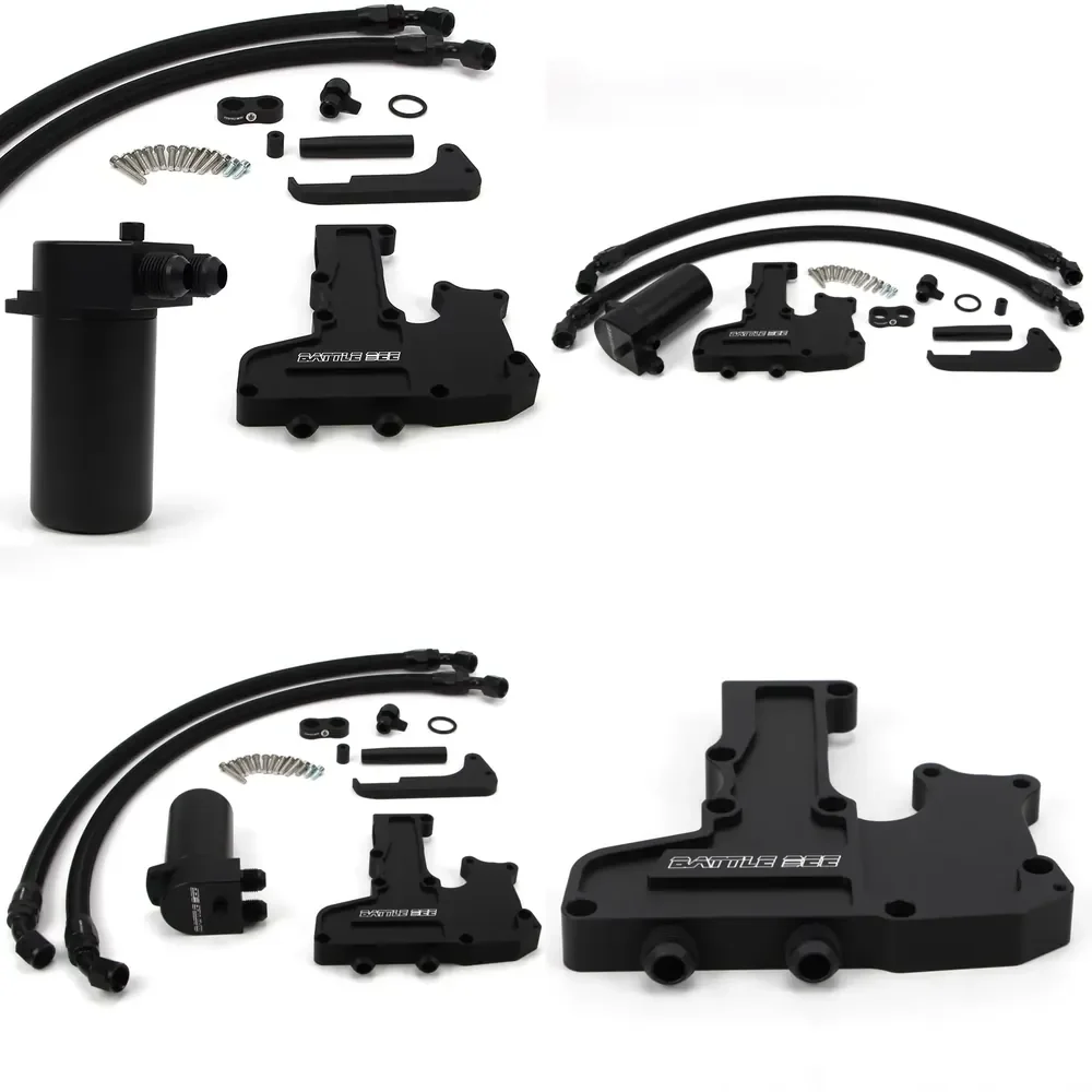 Hot Sale 1Set New Oil Catch Can for VA*G MK6 EA888 Gen1 Gen2 2.0T TSI Engine Oil Catch tank Kit BATTLEBEE BB-OCC-002