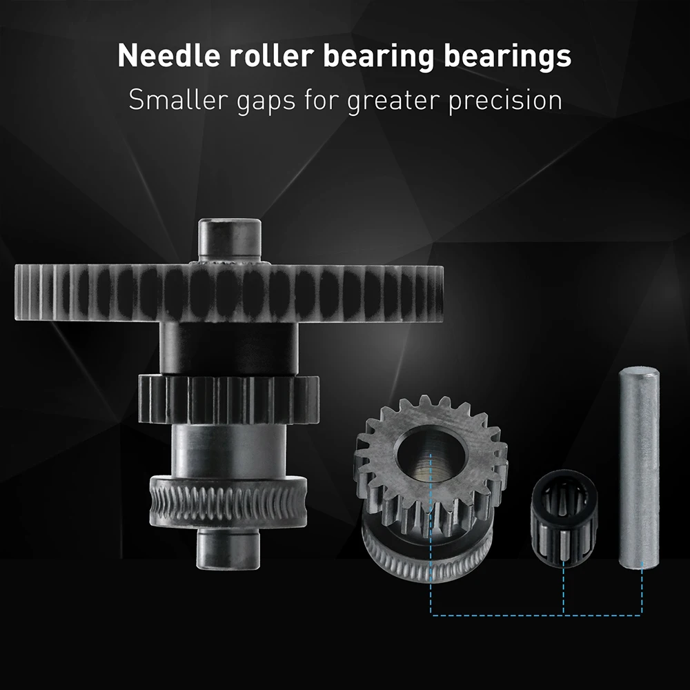 Extruder Gear For Neptune 4/Pro/Plus/Max Nanocoated Mold Steel Integrated CNC Precise Printing Kit For ELEGOO 3D Printer Parts