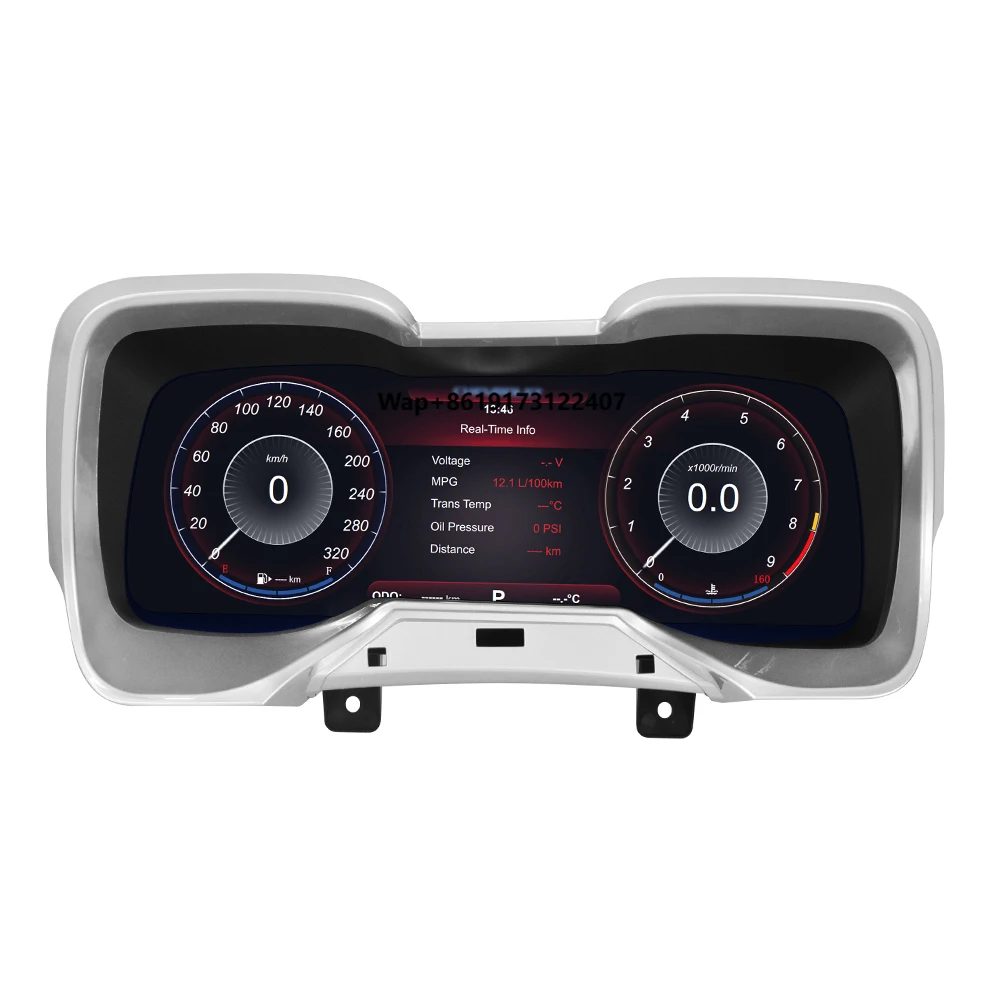 

Dashboard for Camaro 2010 2011 2012 2013 2014 2015 Digital Cluster Entertainment Speed Screen Car Dashboard Stereo