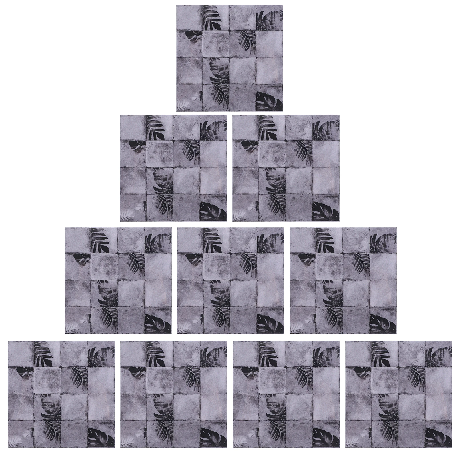 

Waterproof Wall Sticker Tile Decals Self-Adhesive For Bathroom Kitchen Removable Decorative Stickers Retro