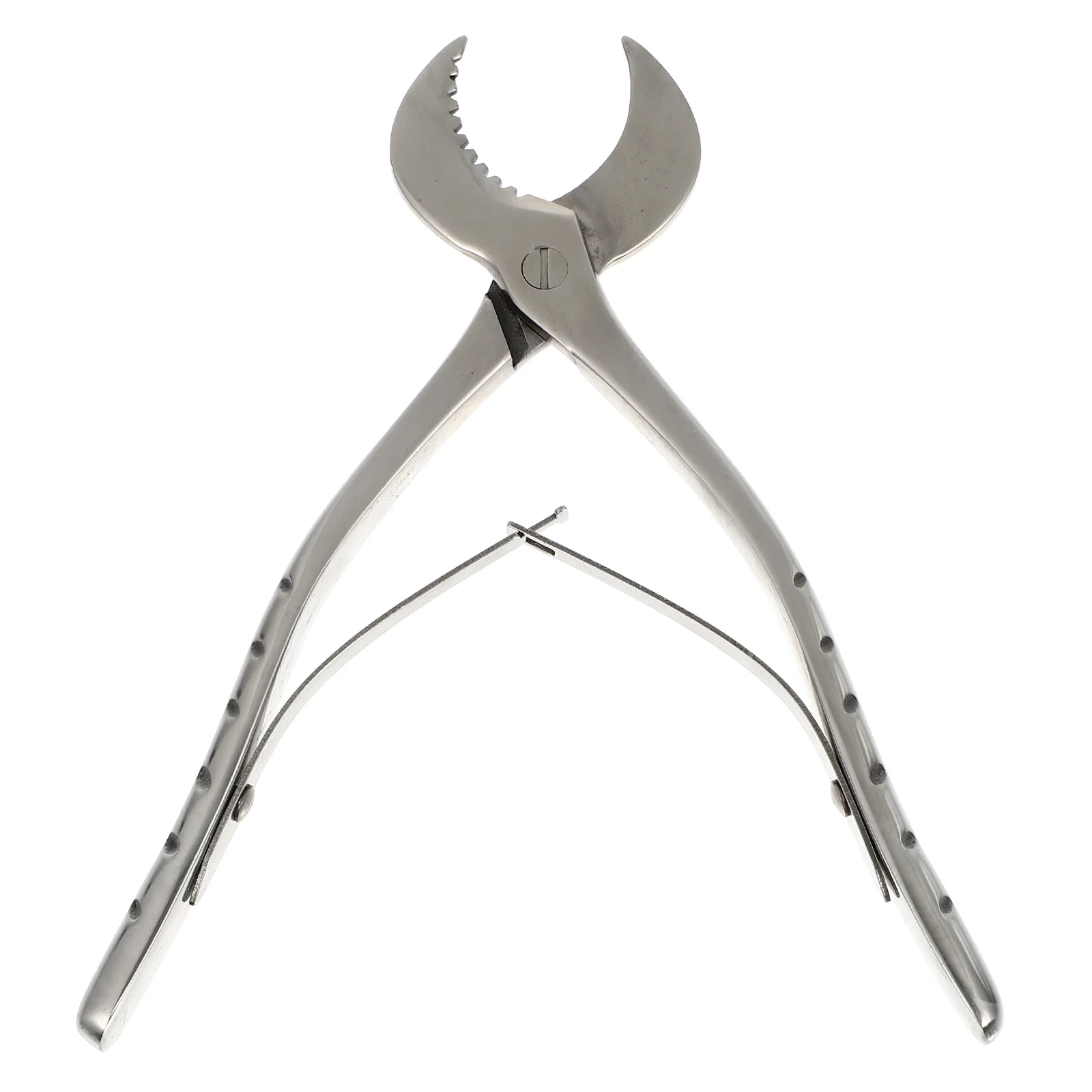 

Wood Bark Pliers Multi-Purpose Stainless Steel Hand Tool with Comfort Grip for Long-Lasting Use Compact Wood Splitter Plier
