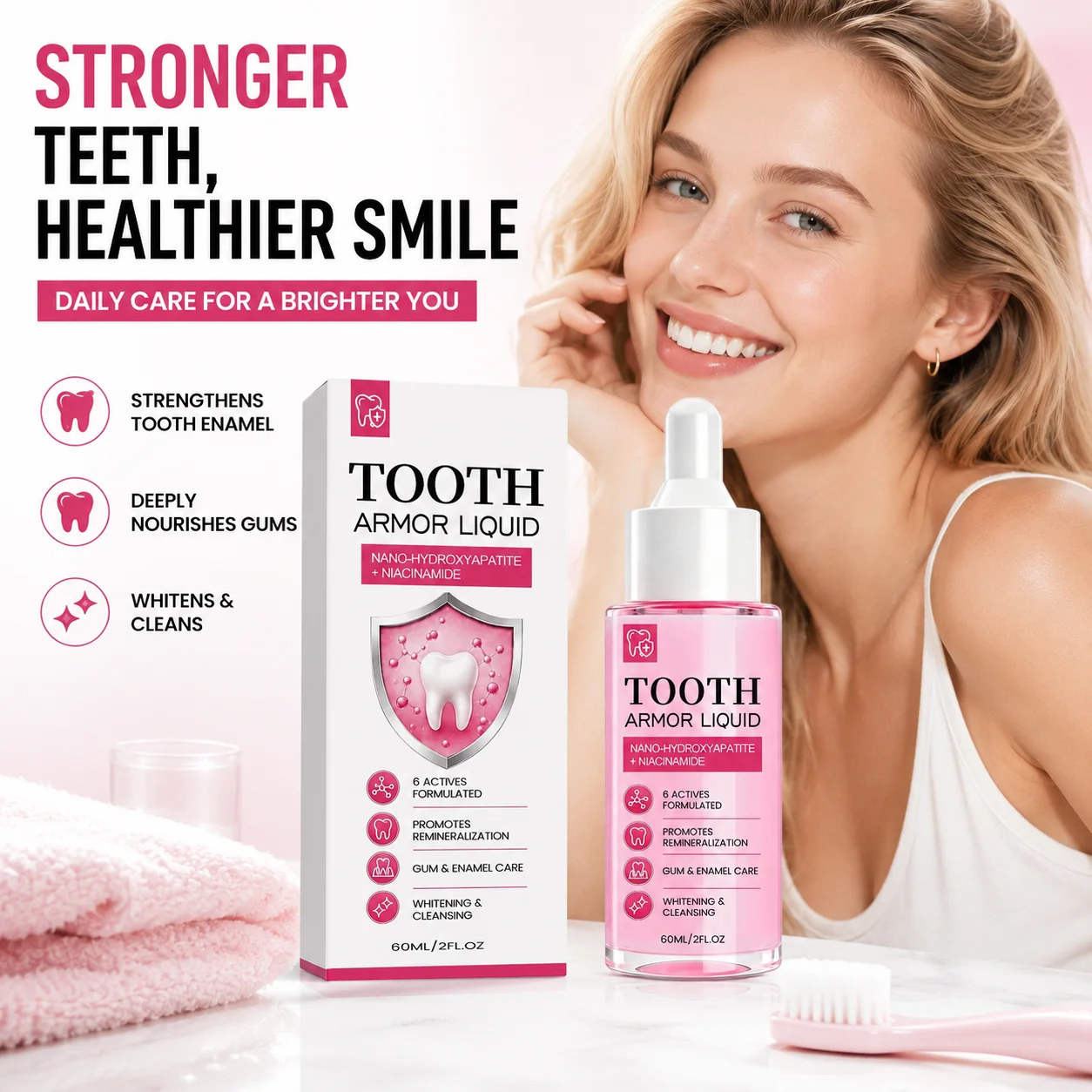 Enamel Repair Serum - Nano Hydroxyapatite Tooth Serum Repair Enamel