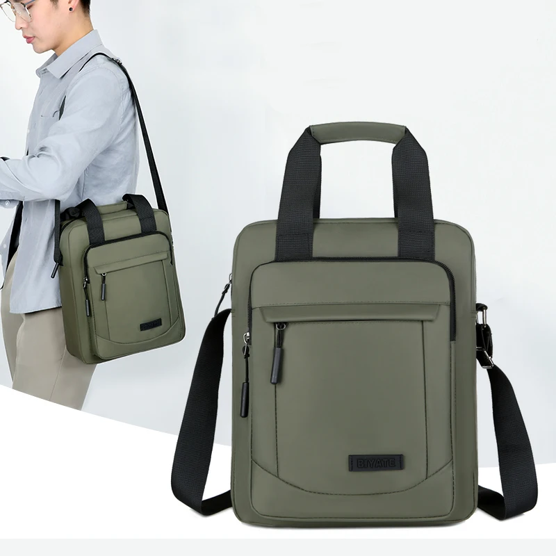 Casual Men Outdoor Sports Shoulder Crossbody Bag Nylon Travel Male Handbag Man Work Business Messenger Bag Tote Purse