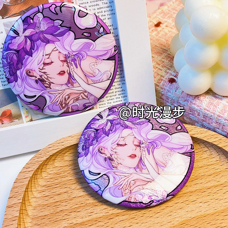 

Anime Identity Ⅴ Grace Naiad Cosplay Badge Rosemary Decoration Hanging Drop Pendant Ambitus