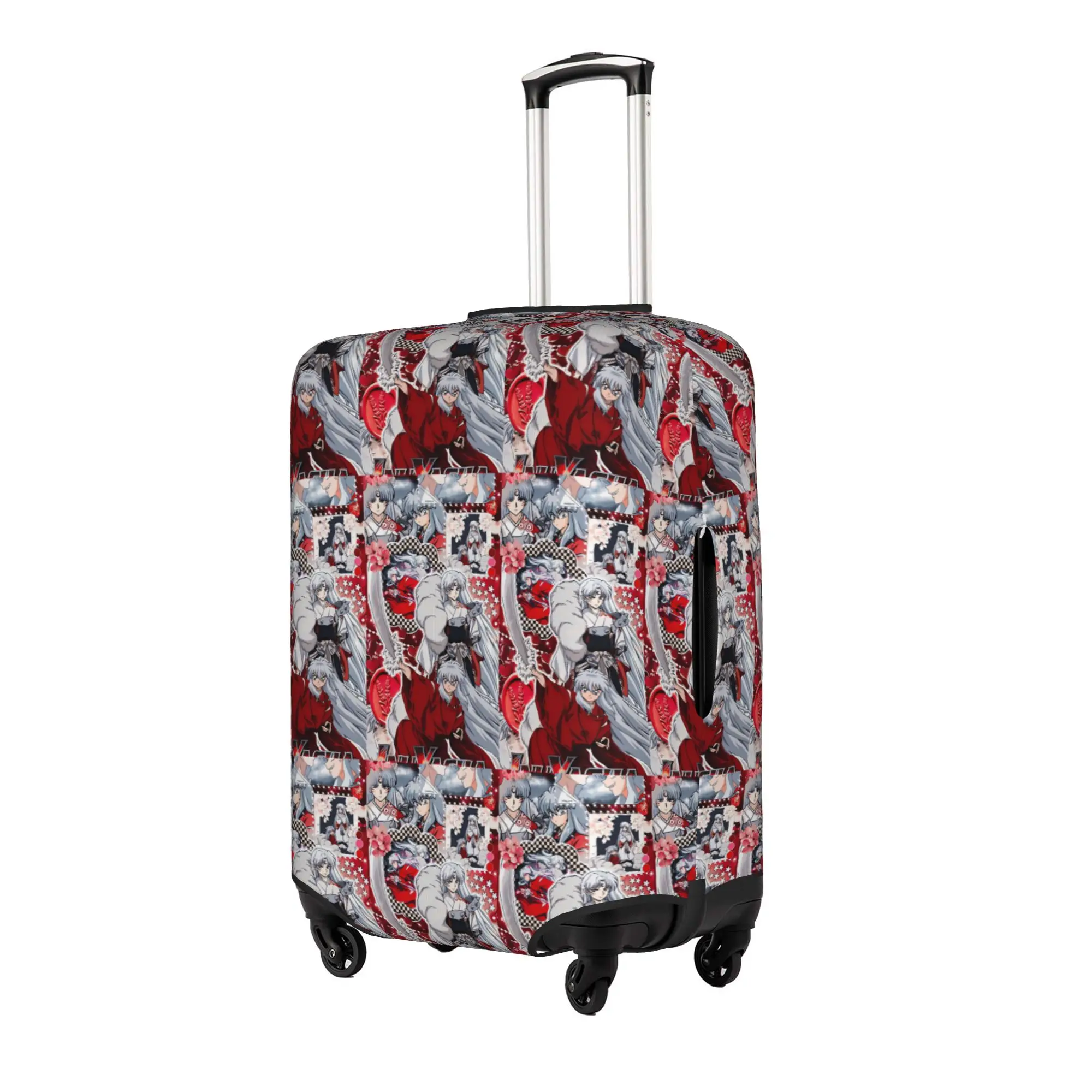 Custom I-Inuyashaes Anime Luggage Cover Elastic  Travel Suitcase Protective Covers Fits 18-32 Inch view 2