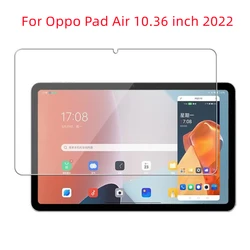 9H Tempered Glass Screen Protector For Oppo Pad Air 10.36 Inch 2022 Tablet Anti Scratch Ultra Clear Protective Film