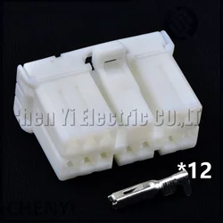 12 Pin female Automotive Connector Instrument module plug Elevator electrical plug 174933-1 173851-1 For Honda Hitachi